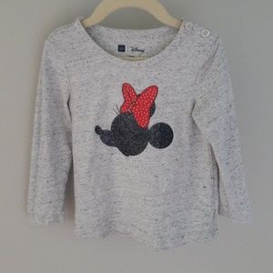 Baby GAP Minnie Mouse high-low top - 3T